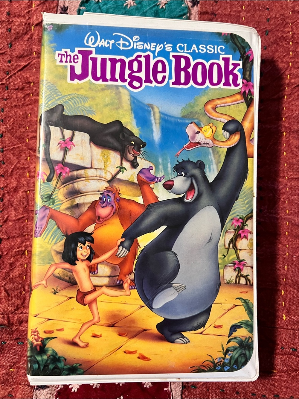 Walt Disney The Jungle Book VHS - Black Diamond Collection - Classic